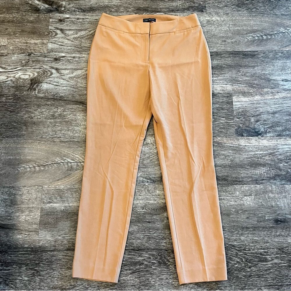 The Limited The Lexie Camel Tan Brown Skinny Dress Pants in Size 6